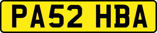 PA52HBA