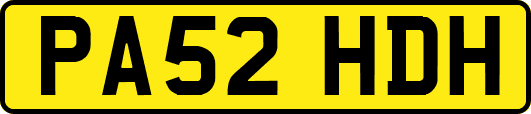 PA52HDH