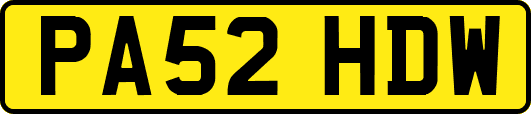 PA52HDW