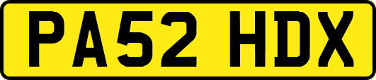 PA52HDX