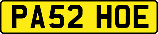 PA52HOE