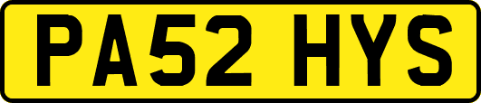 PA52HYS