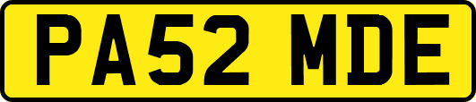 PA52MDE
