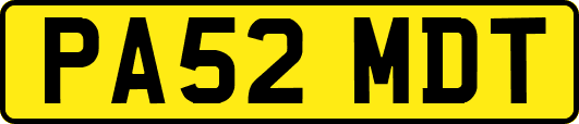 PA52MDT