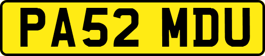 PA52MDU
