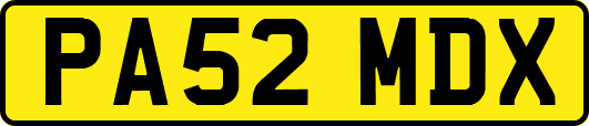 PA52MDX