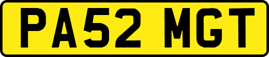 PA52MGT