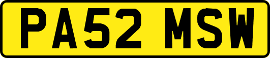PA52MSW