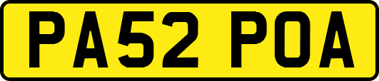 PA52POA