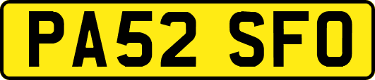 PA52SFO