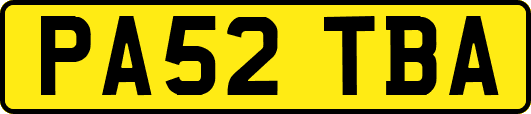 PA52TBA