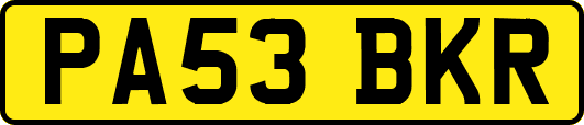 PA53BKR