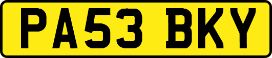PA53BKY