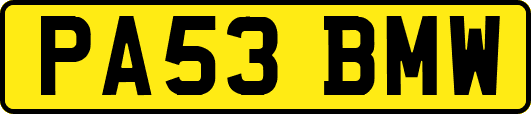 PA53BMW