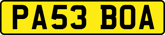 PA53BOA