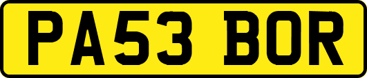 PA53BOR