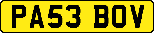 PA53BOV