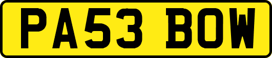 PA53BOW