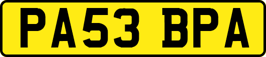 PA53BPA