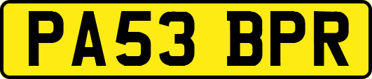 PA53BPR