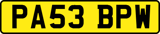 PA53BPW