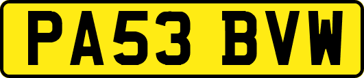 PA53BVW
