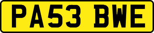 PA53BWE