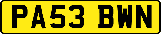 PA53BWN