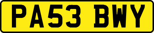 PA53BWY