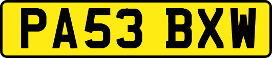 PA53BXW