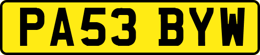 PA53BYW