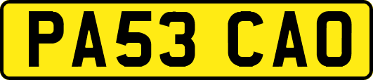 PA53CAO