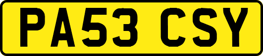 PA53CSY