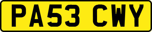 PA53CWY