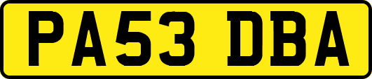 PA53DBA