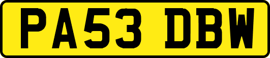 PA53DBW