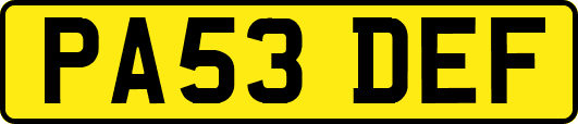 PA53DEF