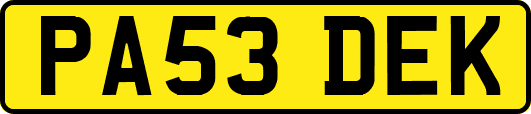PA53DEK