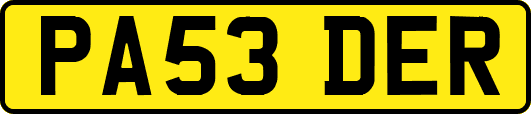 PA53DER