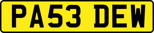 PA53DEW