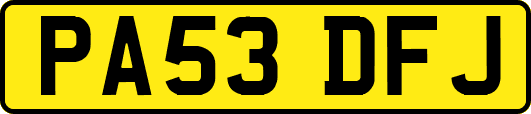 PA53DFJ