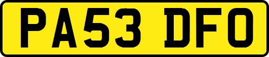 PA53DFO