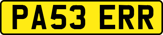 PA53ERR