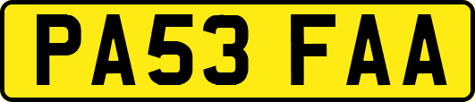 PA53FAA