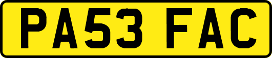 PA53FAC