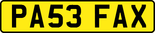 PA53FAX