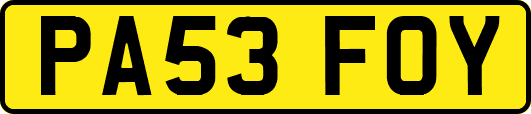PA53FOY