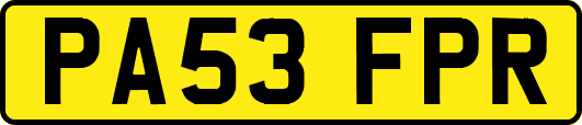 PA53FPR
