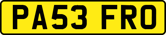 PA53FRO