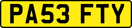 PA53FTY